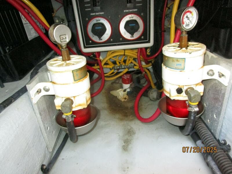 34' Mainship Racor fuel filters