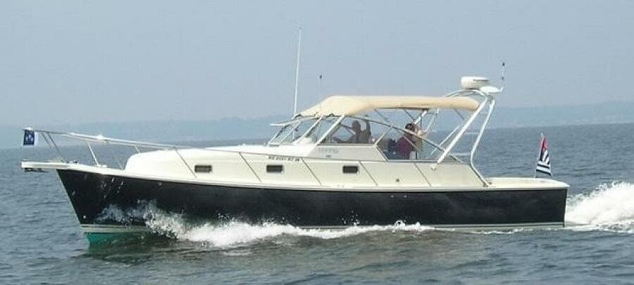 34' Mainship port profile