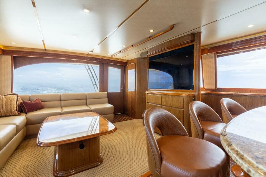 Salon Entertainment Looking Aft Port