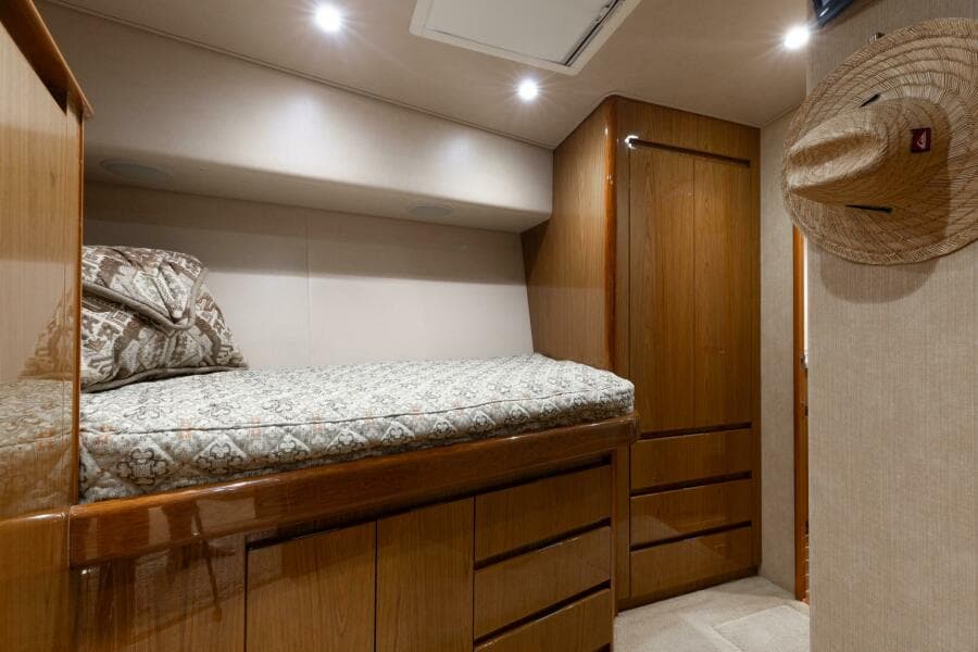 Captain Raised Single Bunk Storage
