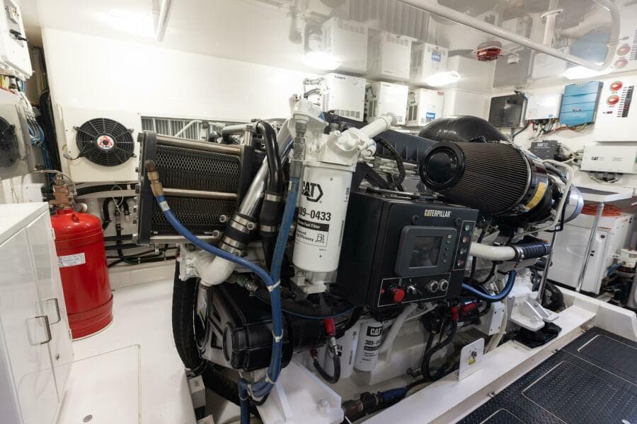 Starboard Engine Looking Aft