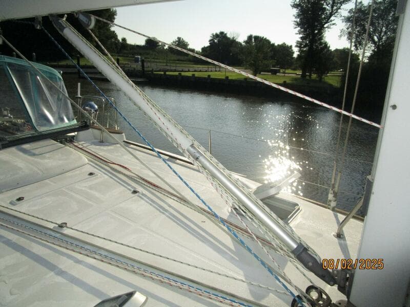 46' Beneteau boom vang2