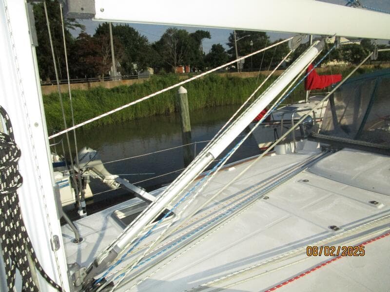 46' Beneteau boom vang1