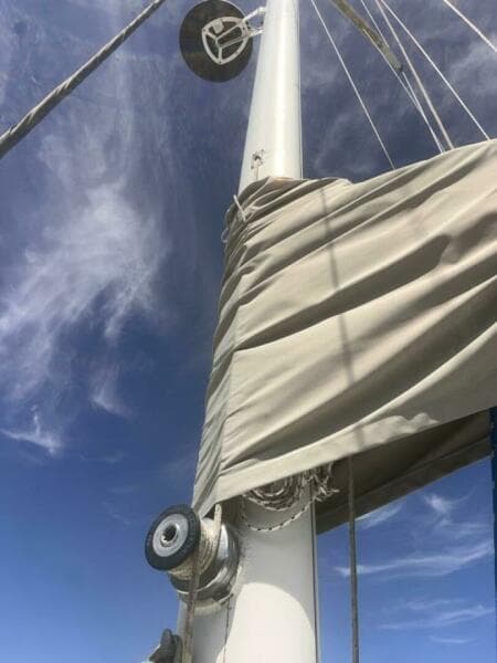 Covered Mainsail