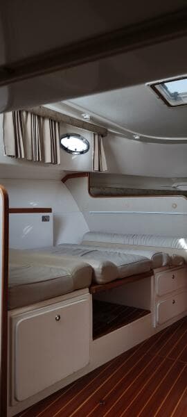 Converted table looking aft