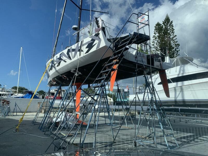 2009 Class 40 Akilaria RC2 offshore racing sailboat
