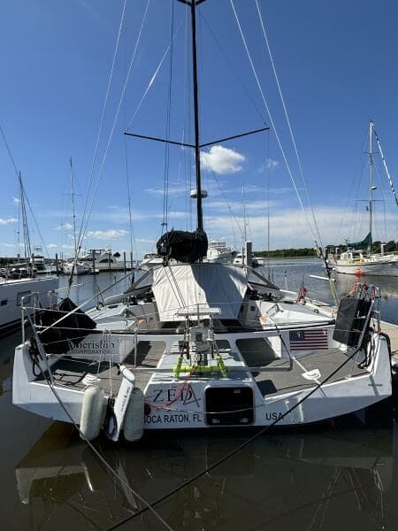 2009 Class 40 Akilaria RC2 offshore racing sailboat
