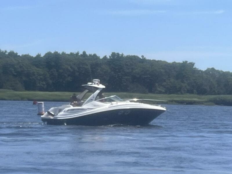 Sea Ray Sundancer 310 Underway