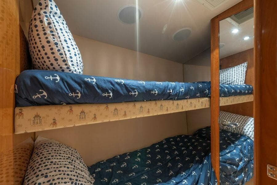 2005 Hatteras Enclosed Bridge