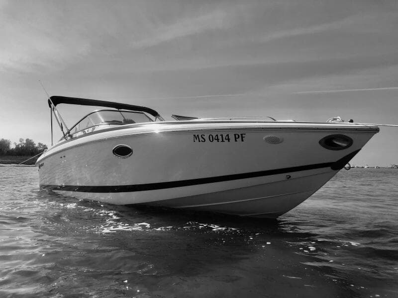 Black & White In Water