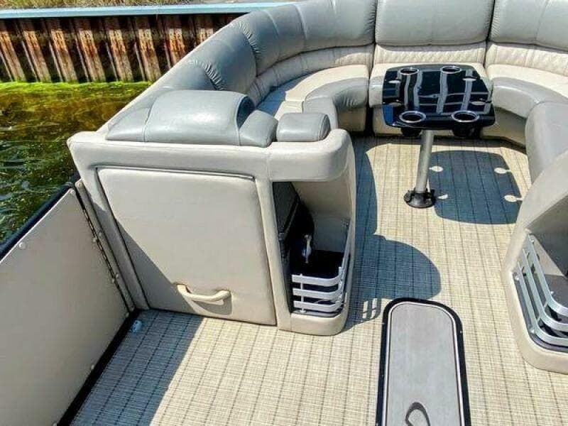 2018 Harris FloteBote 250 Grand Mariner Single Lounging Double Tritoon