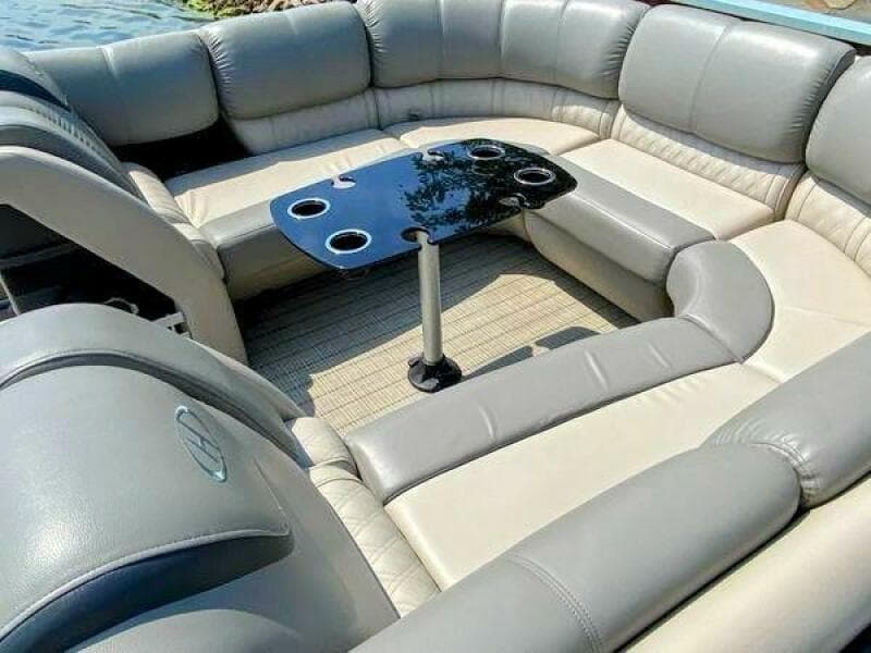 2018 Harris FloteBote 250 Grand Mariner Single Lounging Double Tritoon