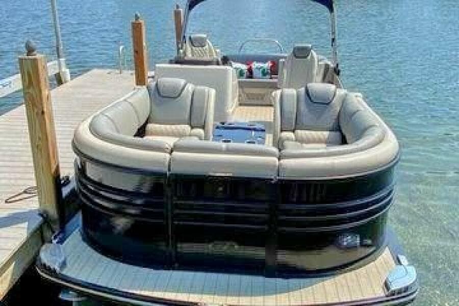 2018 Harris FloteBote 250 Grand Mariner Single Lounging Double Tritoon