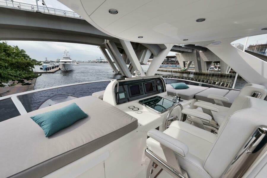 SUN DECK FLYBRIDGE 