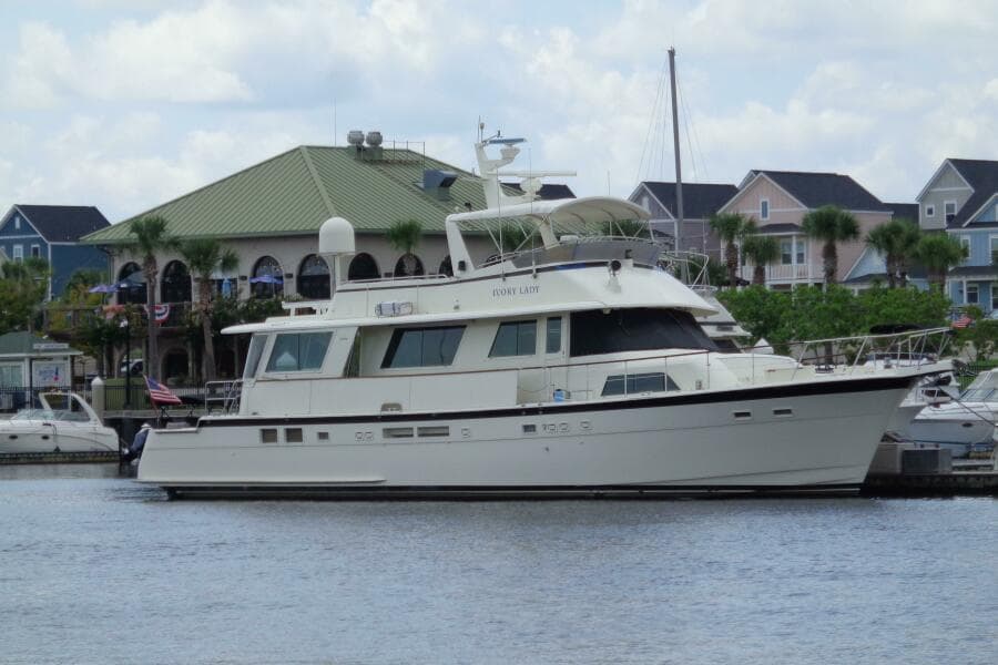 1987 Hatteras 70 Cockpit Motor Yacht