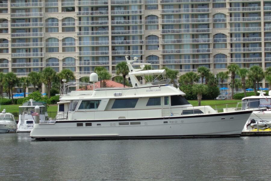 1987 Hatteras 70 Cockpit Motor Yacht