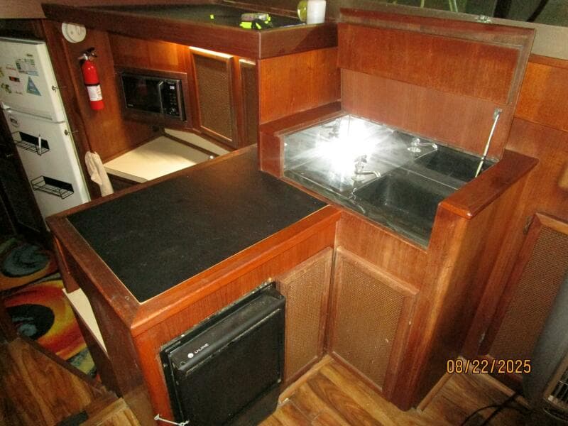 44' Viking salon starboard forward