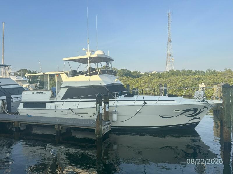 44' Viking starboard profile