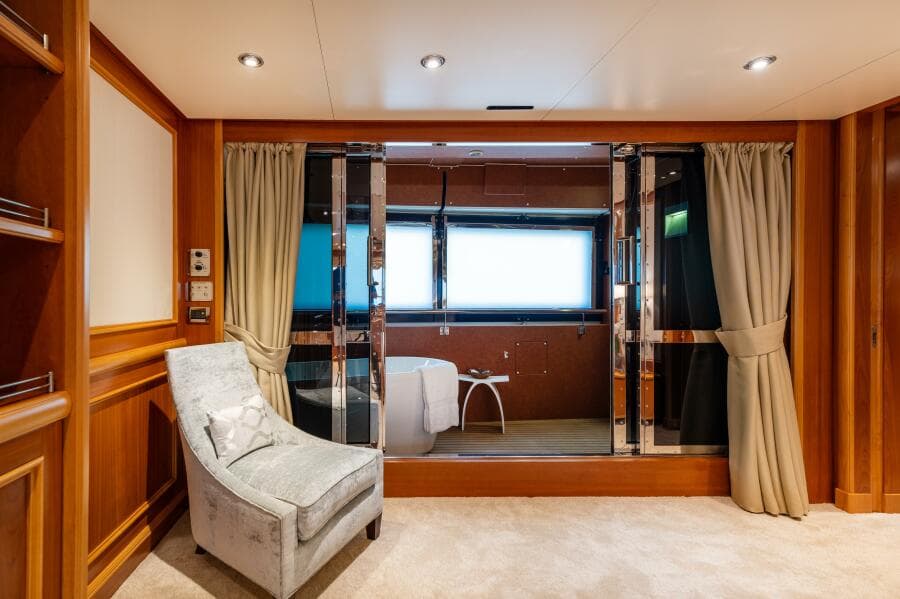 Fixed Balcony with Opening Windows