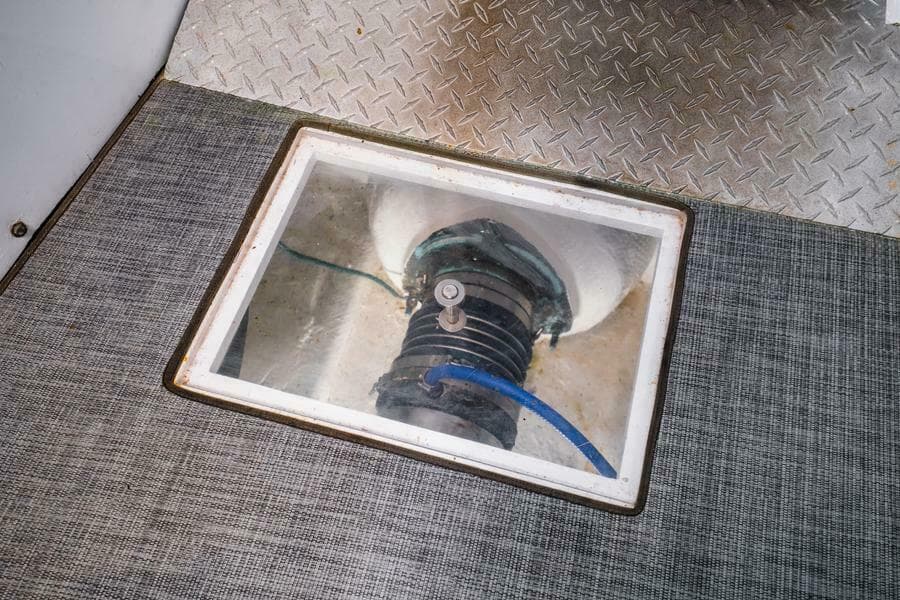 Clear Shaft Inspection Port