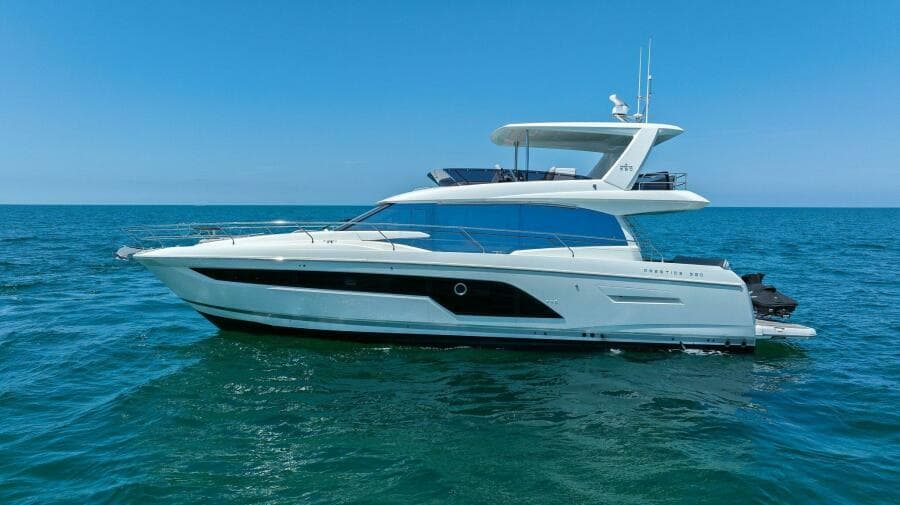 2022 59 Prestige Flybridge - How Sweet It Its - Profile