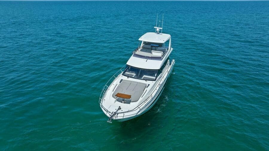 2022 59 Prestige Flybridge - How Sweet It Its - Profile