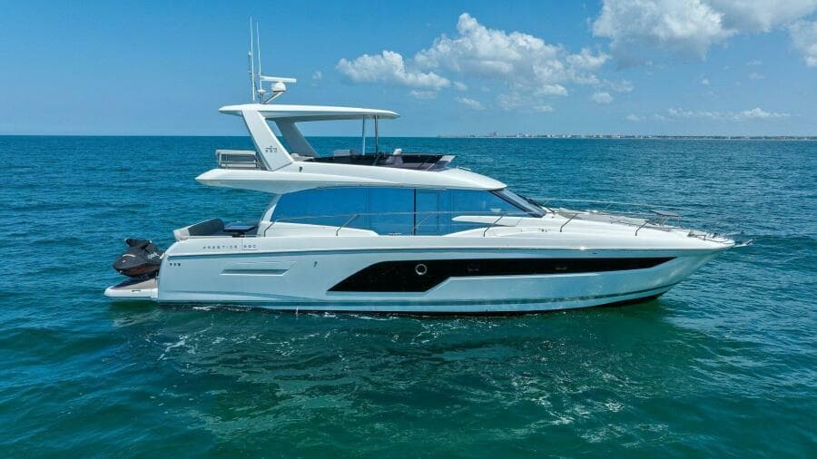 2022 59 Prestige Flybridge - How Sweet It Its - Profile