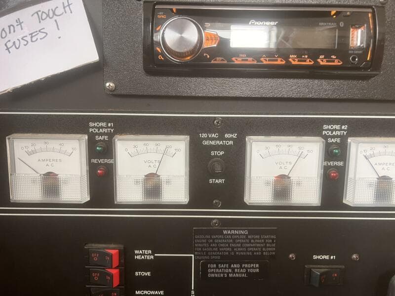 AC DC Guages Main Panel