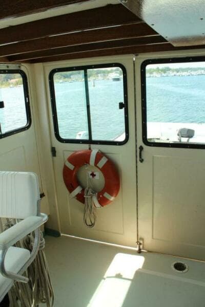 Aft View Cabin House Door