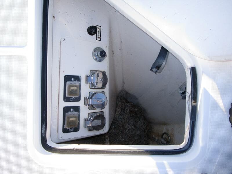 Optional Bow Shore Power Hookup