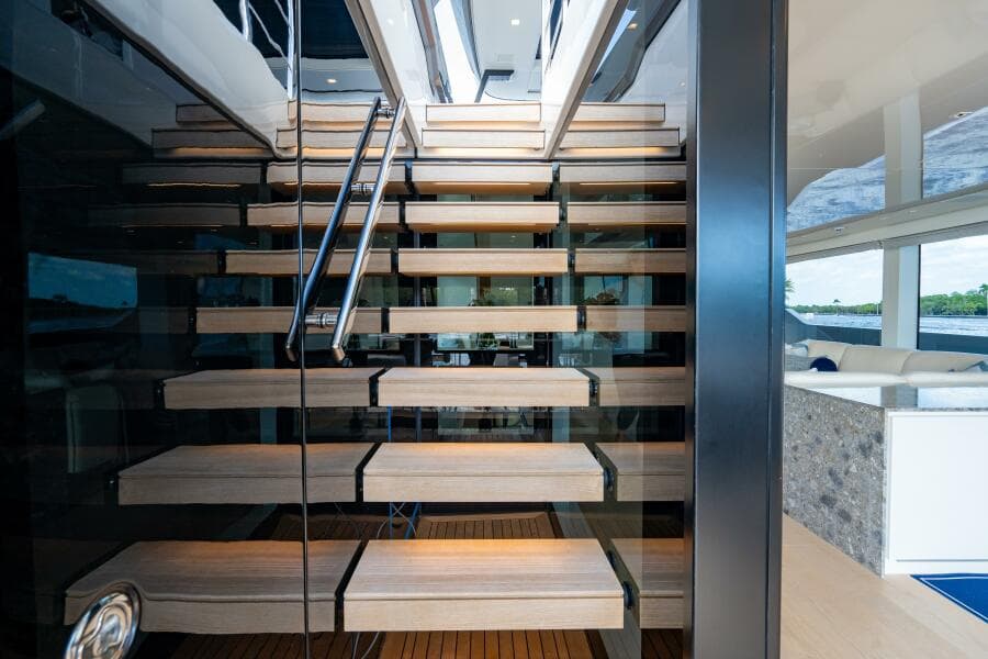 Stairway to Upper Deck