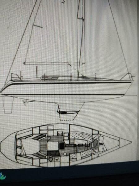 1987 Hunter 37 Legend