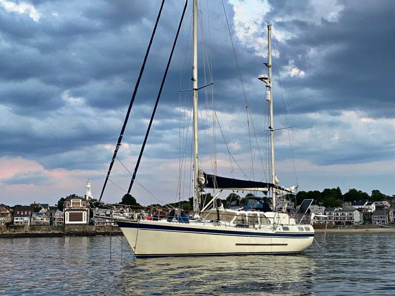40' Nauticat port forward profile1