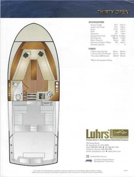 2011 Luhrs 30 Open