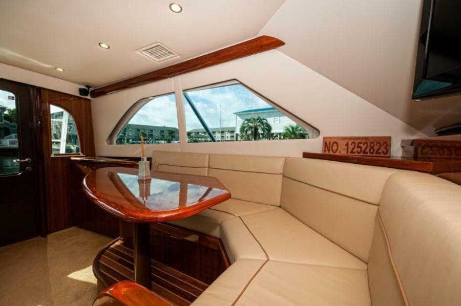 2012 Viking 42 Convertible  Dinette 3