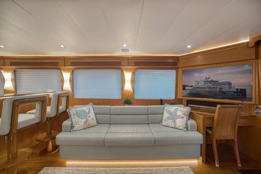 Salon Starboard Side Settee