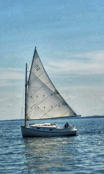 1983 Classic 21' Catboat - Photo 5