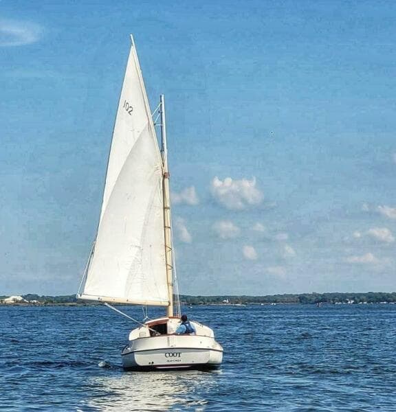 1983 Classic 21' Catboat - Photo 4