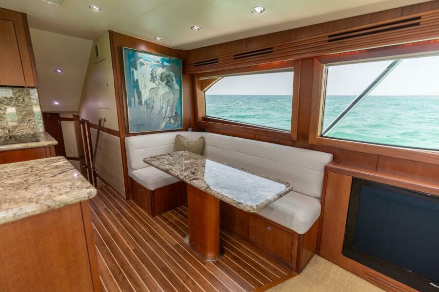 2008 Hatteras 60 Convertible  Galley 5