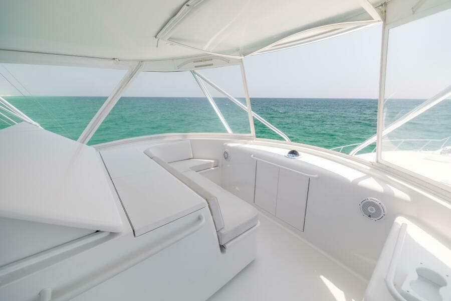2008 Hatteras 60 Convertible  Bow Seating