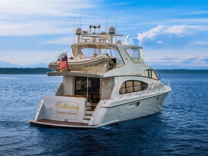 2001 Hatteras Cockpit Motoryacht
