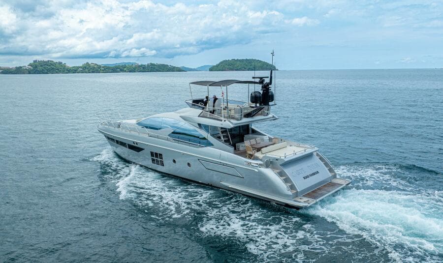 2017 Azimut 77 "Carpe Diem" - Running shot