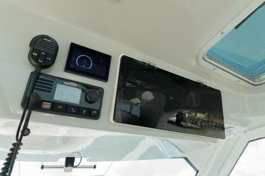 Boston Whaler 380 Realm- Hard Top Electronics