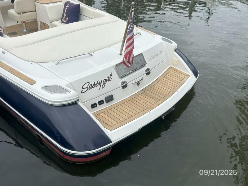 28' Chris-Craft swimplatform