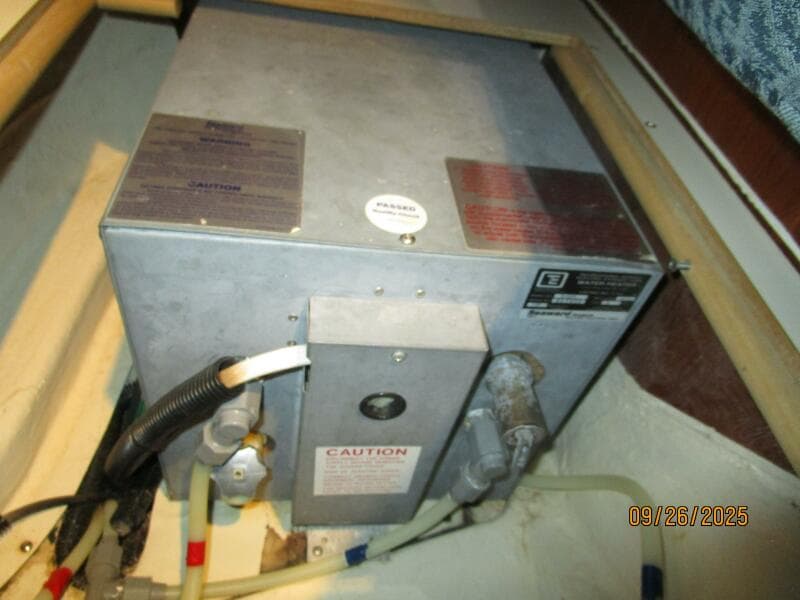 37' Hunter water heater