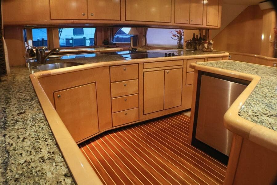 2001 Donzi 73' Sport Yacht  Galley 6