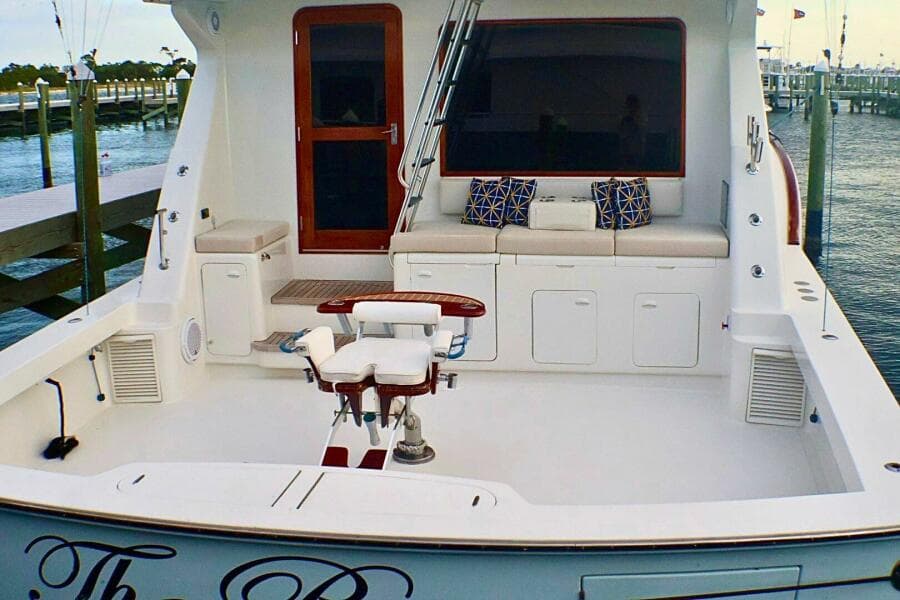 2001 Donzi 73' Sport Fish  Cockpit 6