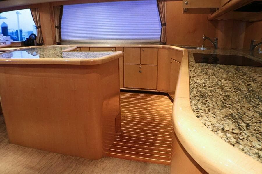 2001 Donzi 73' Sport Yacht  Galley 2
