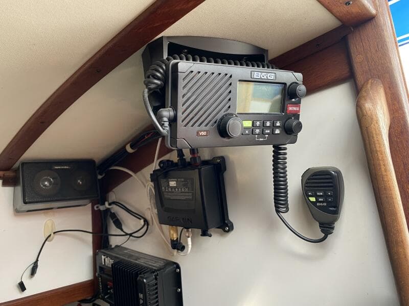 1987 Dickerson 37 aft cockpit