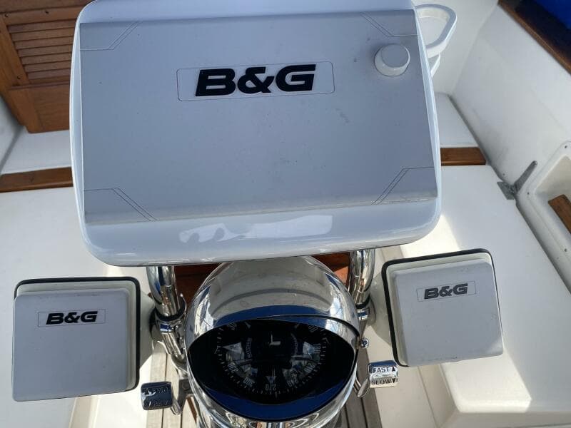 1987 Dickerson 37 aft cockpit